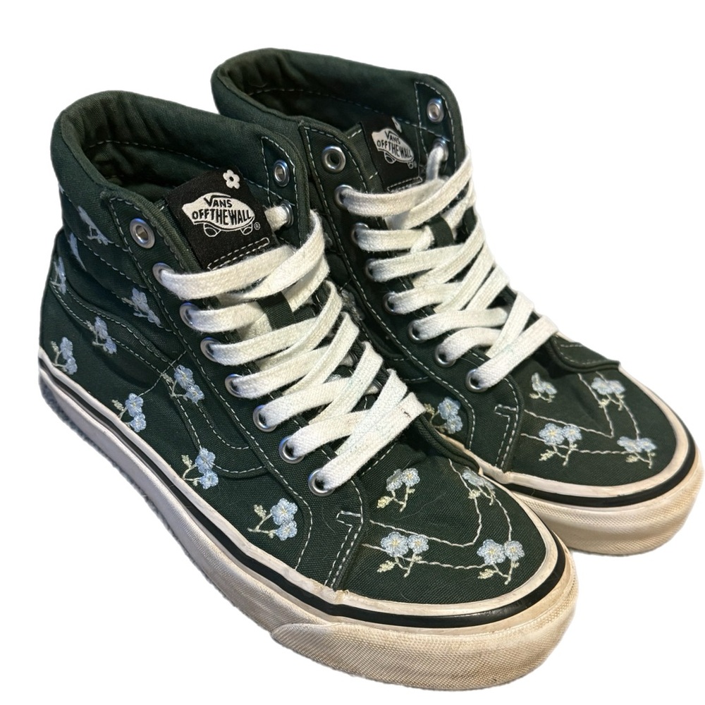 Used VansSandy Liang x Vans Unisex SK8-Hi 38 DX Sneakers Green M 6 W 7.5